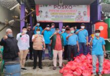 Ketua Fraksi PKB DPRD Kabupaten Tangerang Salurkan 100 Paket Sembako